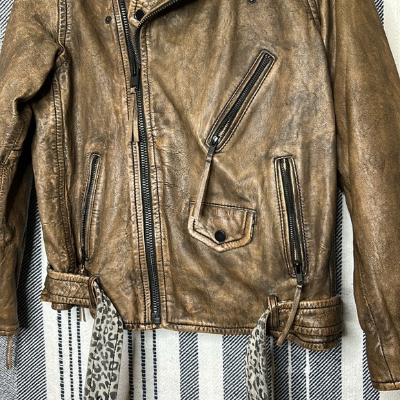 We The Free Over You Leather Jacket - Picture 3 of 7